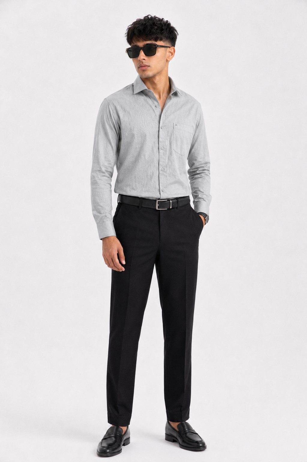 Mist Grey Classic Shirt