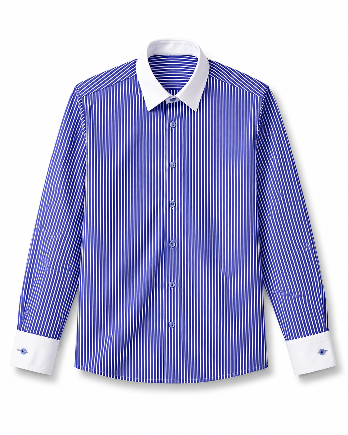Monarch Blue Signature Stripe Shirt