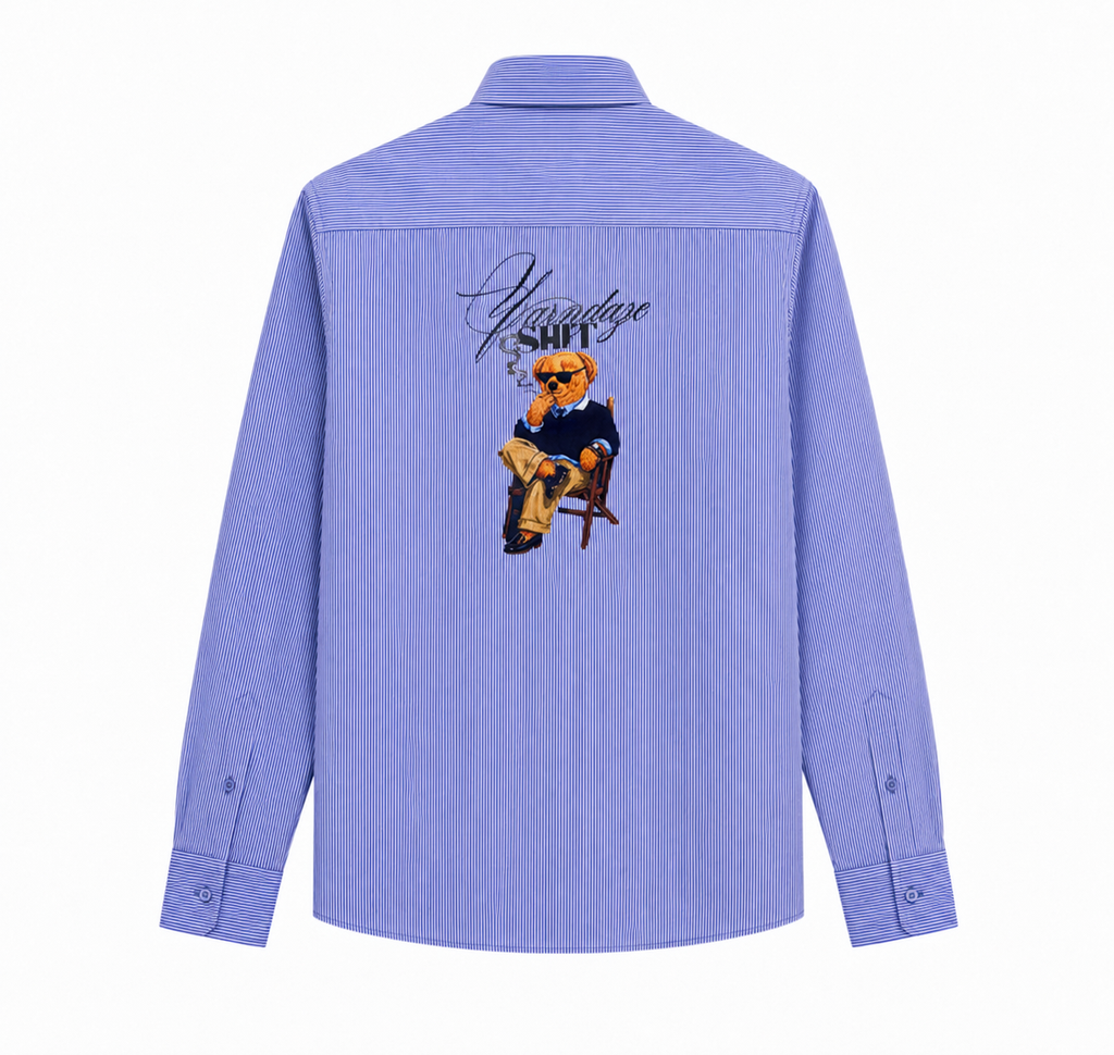 Signature Teddy Graphic Stripe Shirt