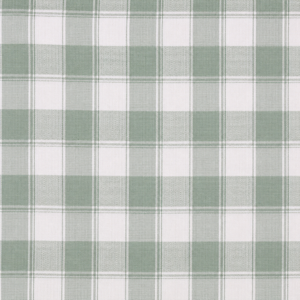 Sage Grid Checked Full Sleeve Shirt