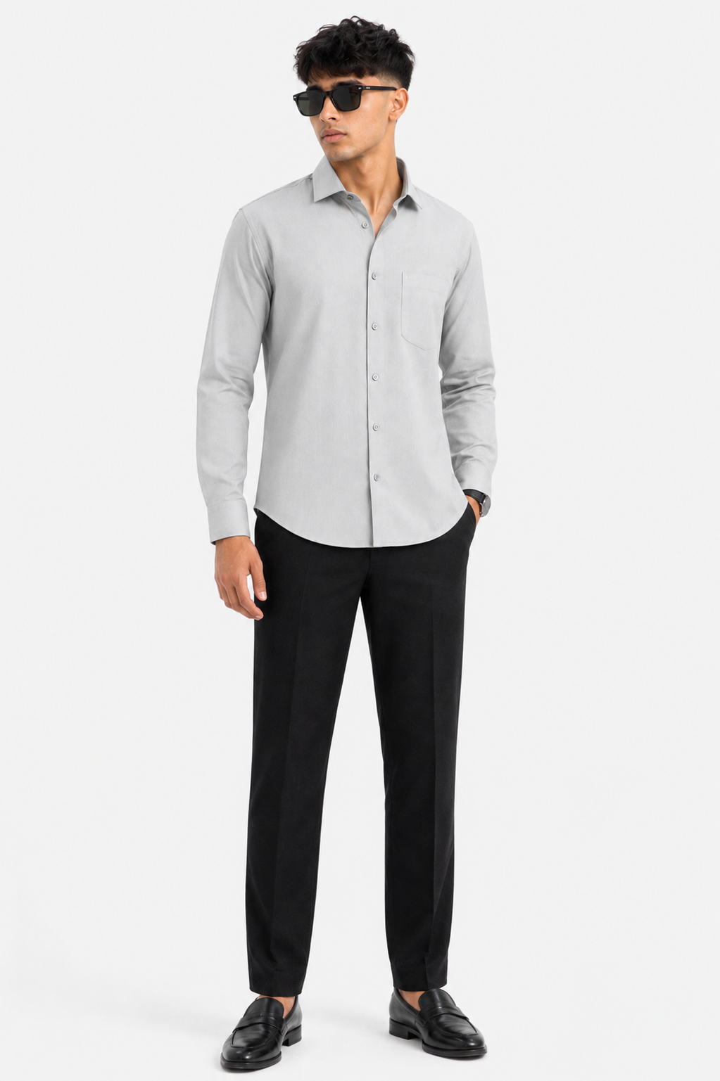 Mist Grey Classic Shirt