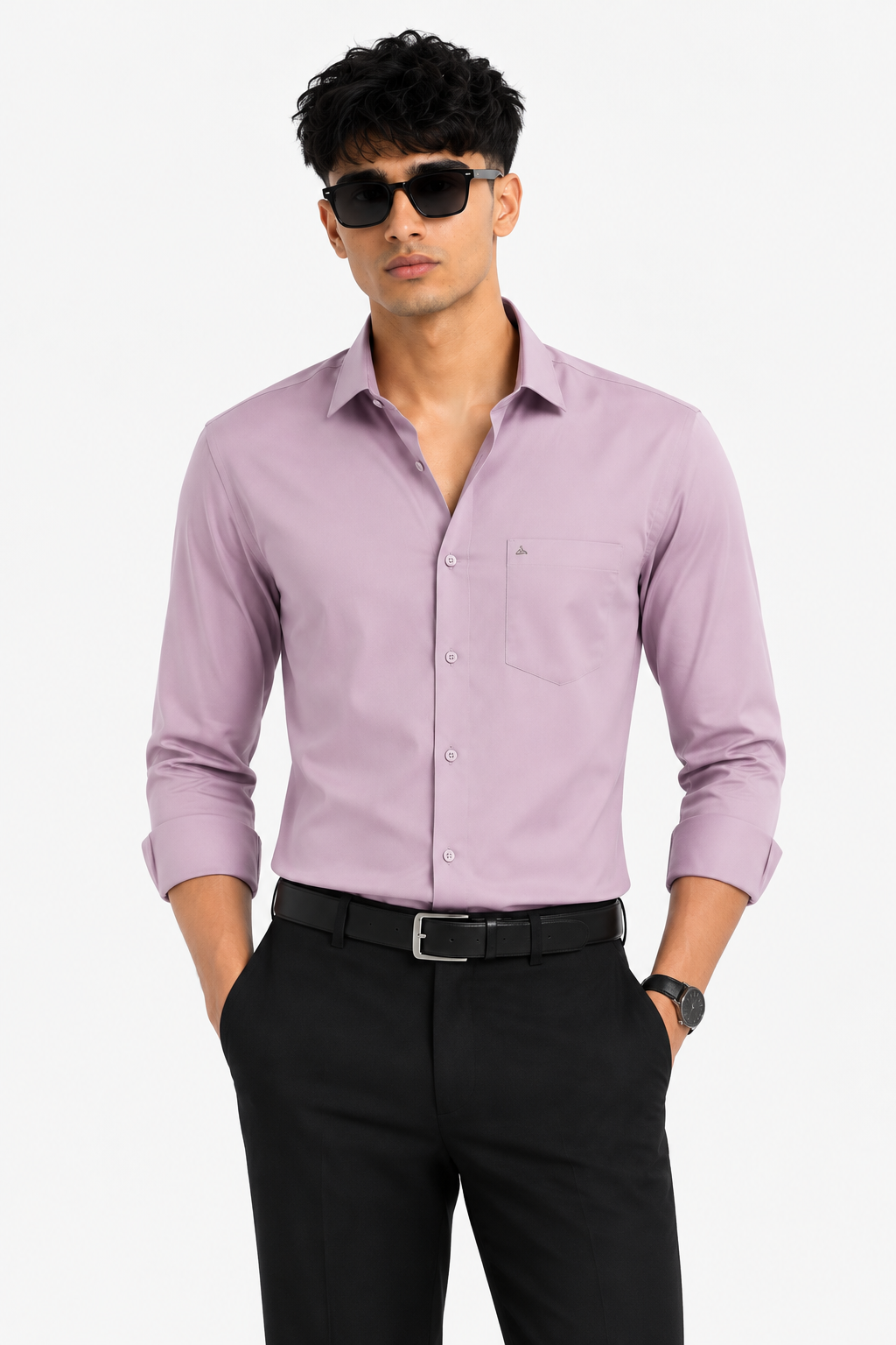 Lavender Stone Formal Shirt