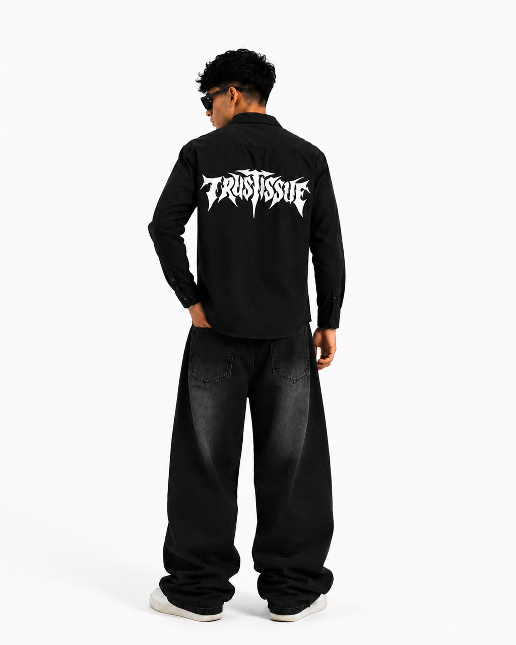 TRUSTISSUE BLACK SHIRT