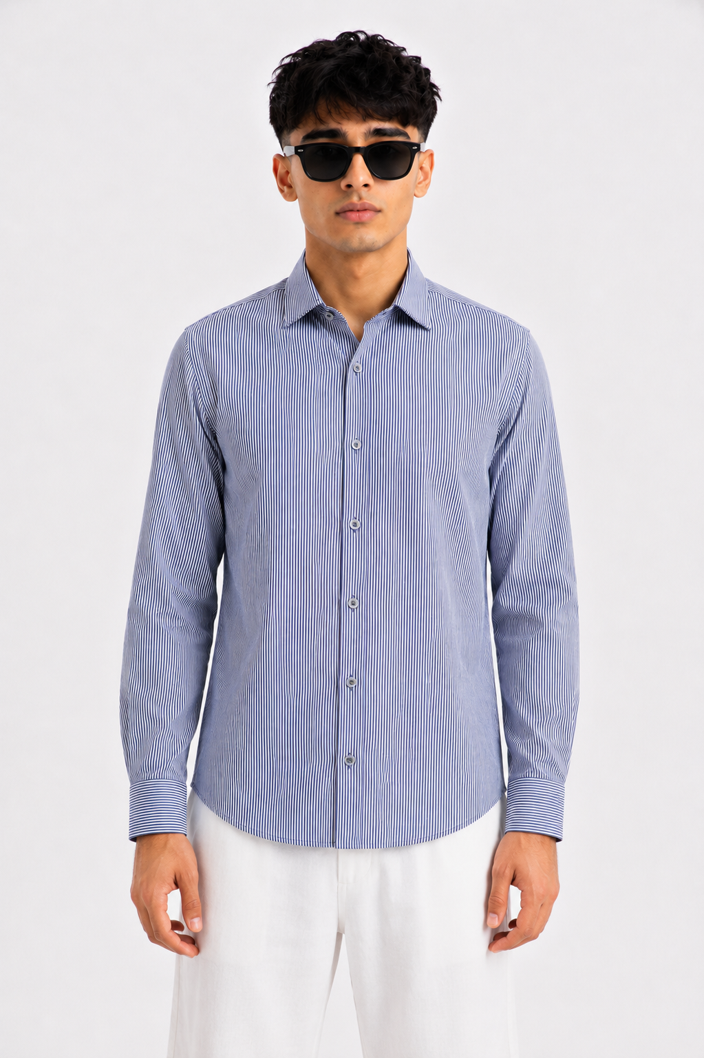 YARNDAZE SHIT STRIPED SHIRT