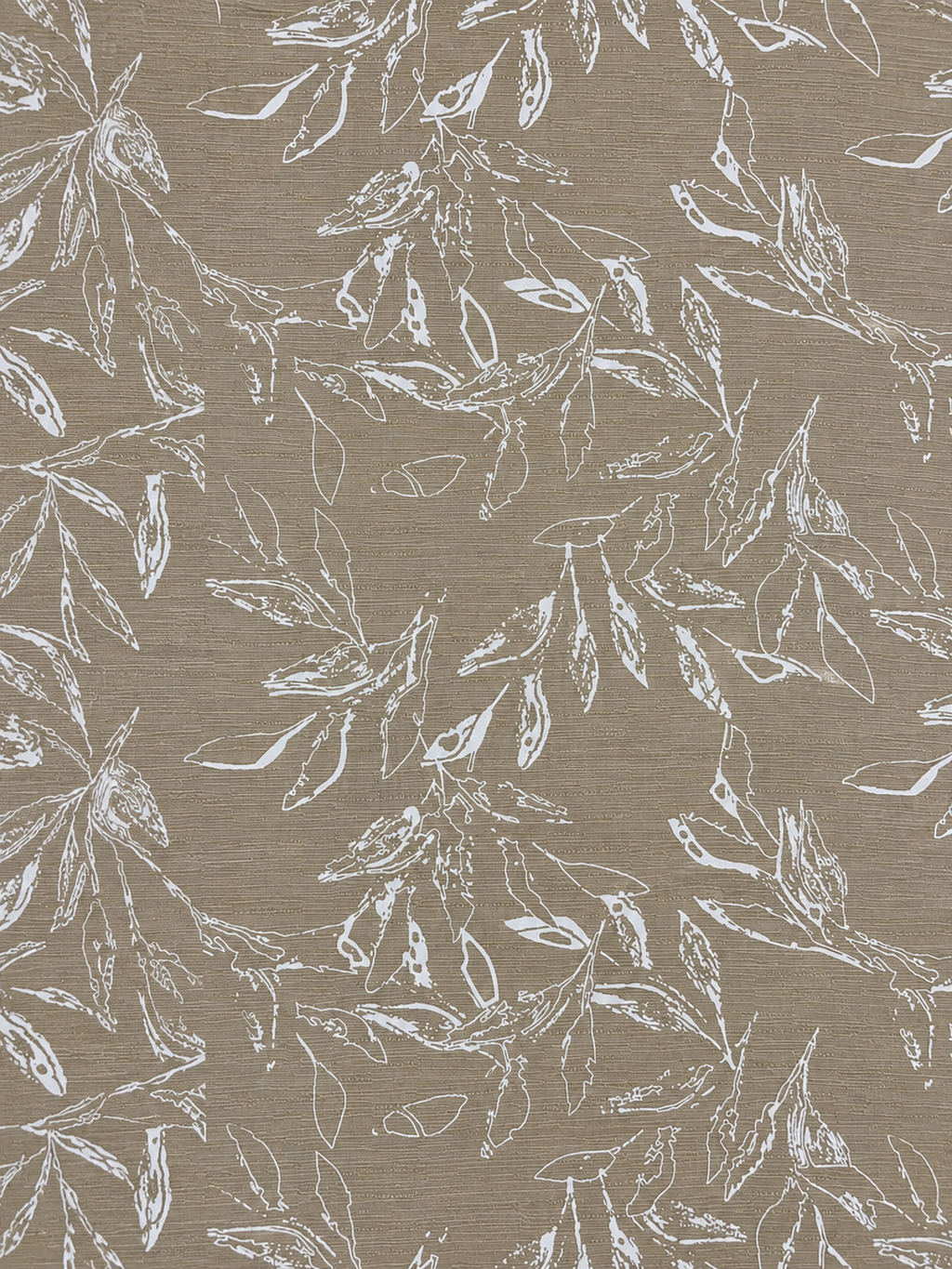 YARNDAZE Premium Beige Botanical Print Full Sleeve Shirt