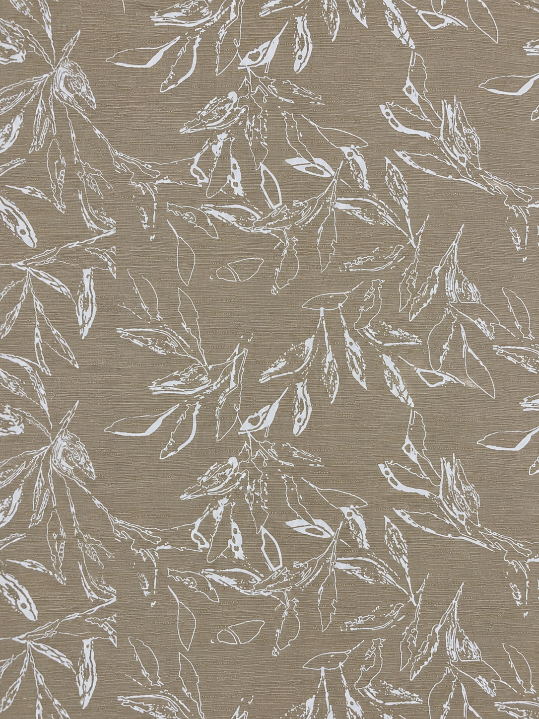 YARNDAZE Premium Beige Botanical Print Full Sleeve Shirt