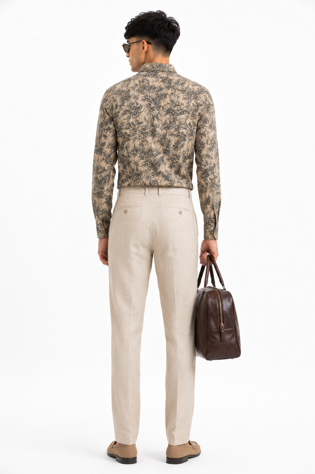 Earthtone Botanical Full Sleeve Shirt